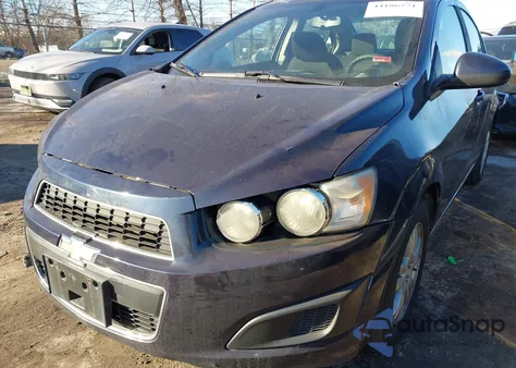 2015 Chevrolet Sonic Lt Manual from USA, damaged, VIN 1G1JD5SH7F4188874